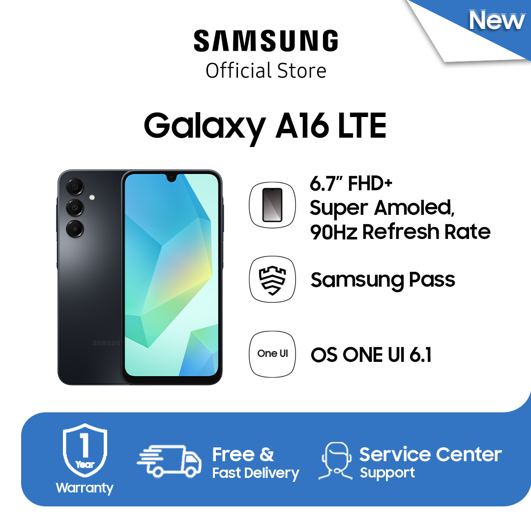Jual Samsung Galaxy A16 LTE 8/128GB - Black | Shopee Indonesia