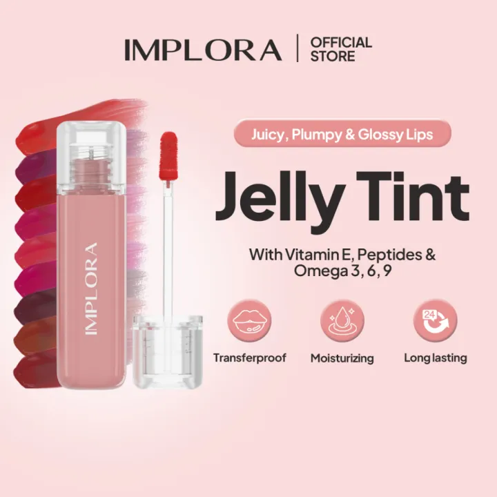 IMPLORA Glossy Plumpy Jelly Tint - LipTint | Lazada Indonesia