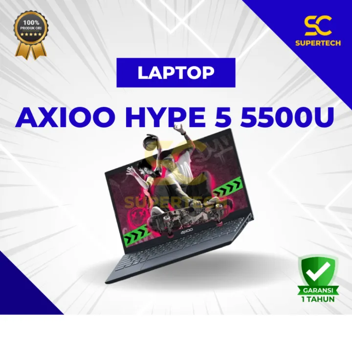 LAPTOP AXIOO HYPE 5 AMD Ryzen 5 5500U 8GB 256GB Windows 11 | Lazada Indonesia