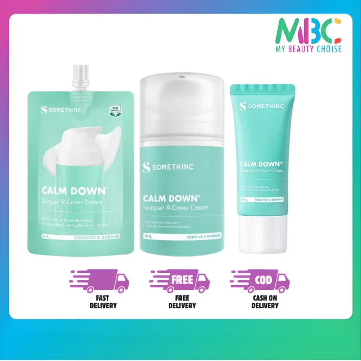 Somethinc Calm Down! Skinpair R-Cover Cream | Lazada Indonesia