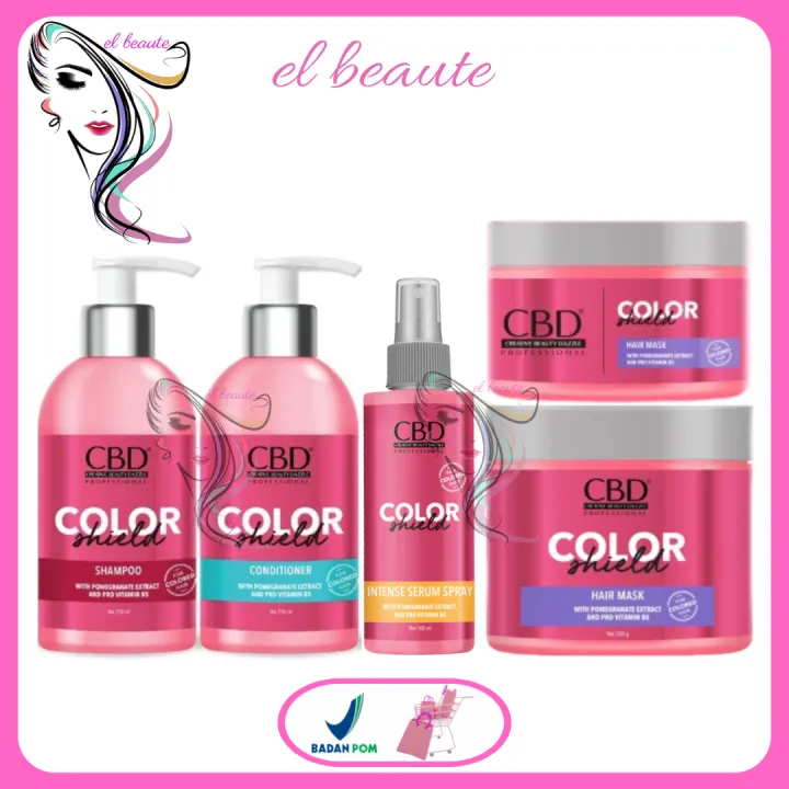 CBD Color Shield Hair Mask / Shampoo / Conditioner / Serum