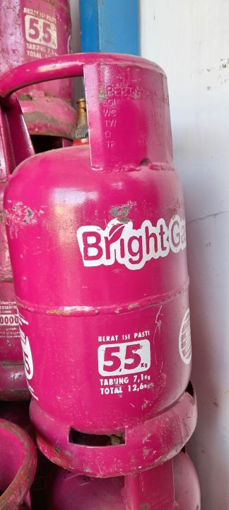 Bright Gas 5.5 kg Refill | Lazada Indonesia