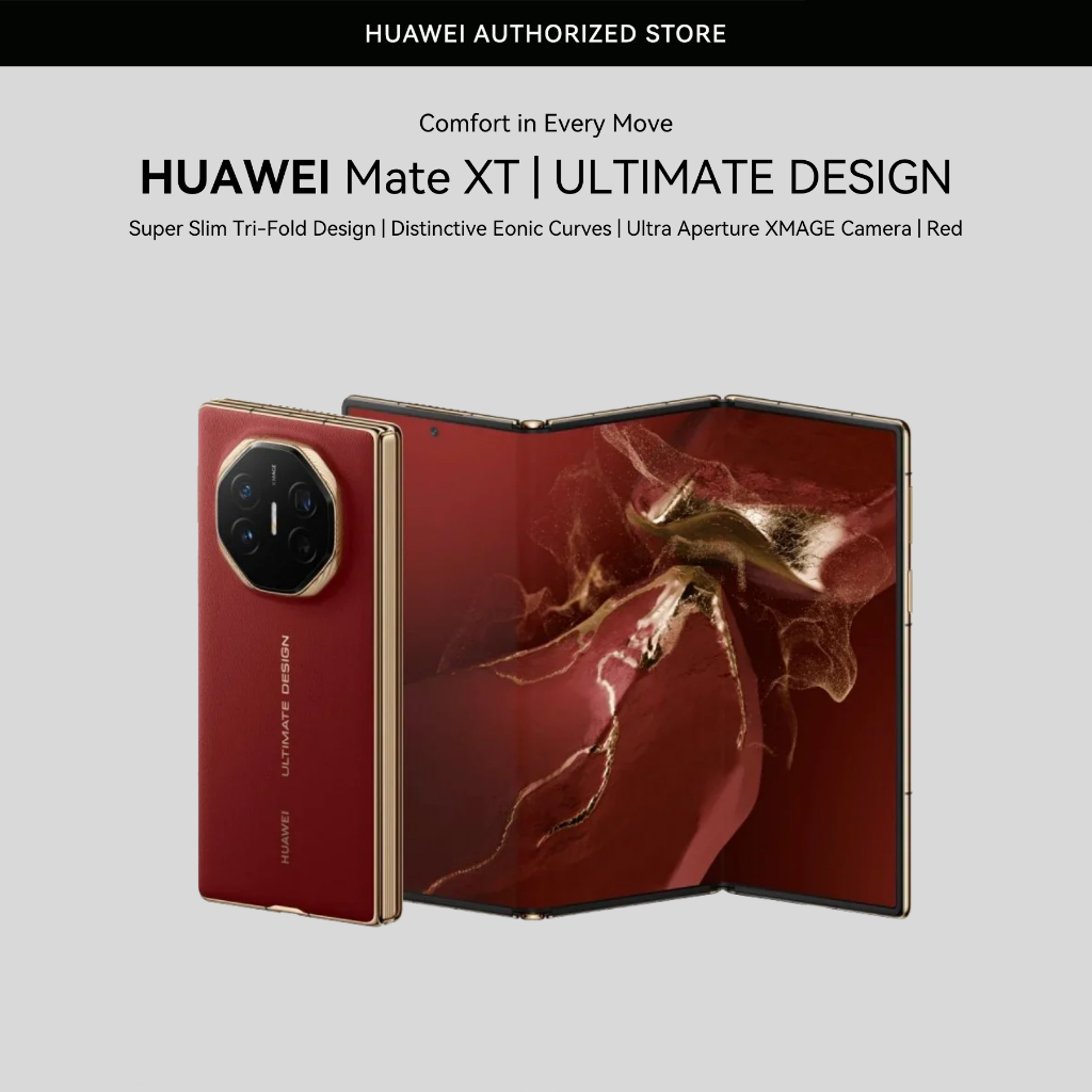 Jual [BARU]HUAWEI Mate XT Smartphone | Ultimate Design | Super Slim Tri-fold Design | Shopee Indonesia