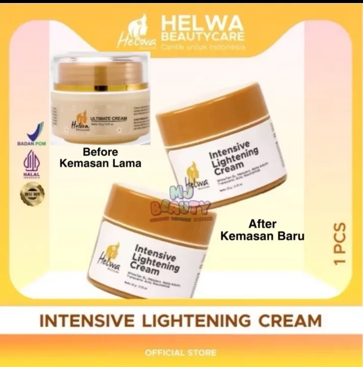 (READY STOCK & KIRIM INSTAN) NEW BPOM✨ Night Cream Intensive / Ultimate Helwa Beautycare