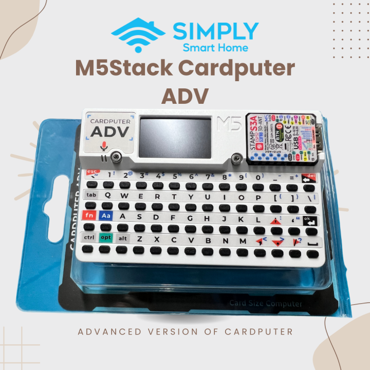 M5Stack Cardputer ADV dengan M5StampS3A ESP32 LCD - M5StampS3 - ESP32 S3 - Komputer Mini | Lazada Indonesia