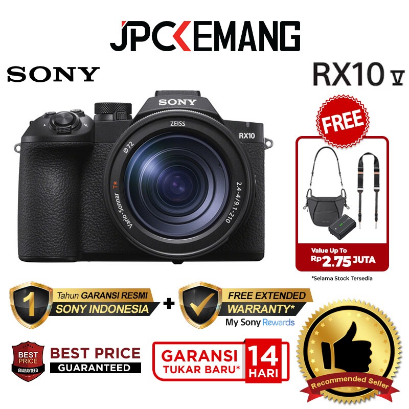 Jual SONY RX10 V Digital Camera Sony Cyber Shot RX10V RX 10 V RX10 Mark V Sony DSC-RX10M5 Garansi Resmi | Shopee Indonesia