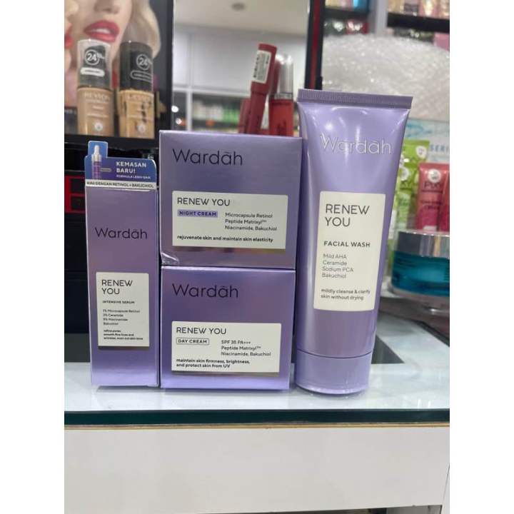 Wardah Renew You Series Anti Aging Facial Wash 100ml Sabun Wardah Renew You Pembersih Wajah