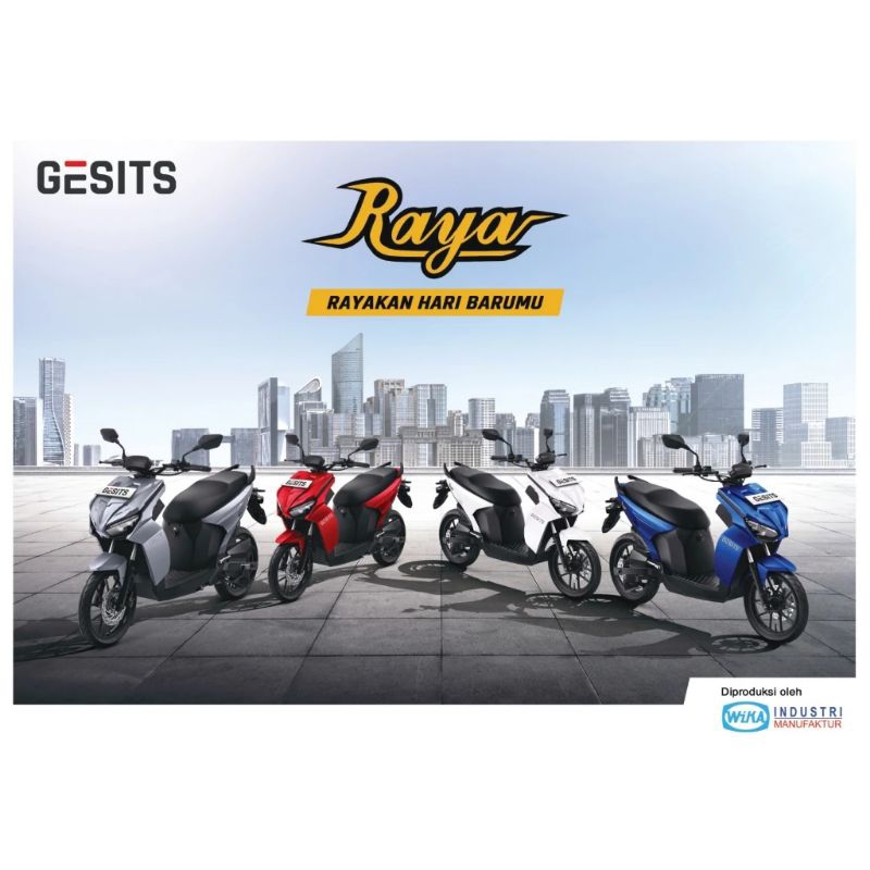 Jual Motor Listrik Gesits Raya G | Shopee Indonesia