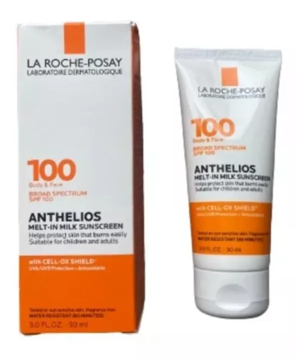 la Roche posay anthelios SPF 100 melt in milk sunscreen 90.ml | Lazada Indonesia