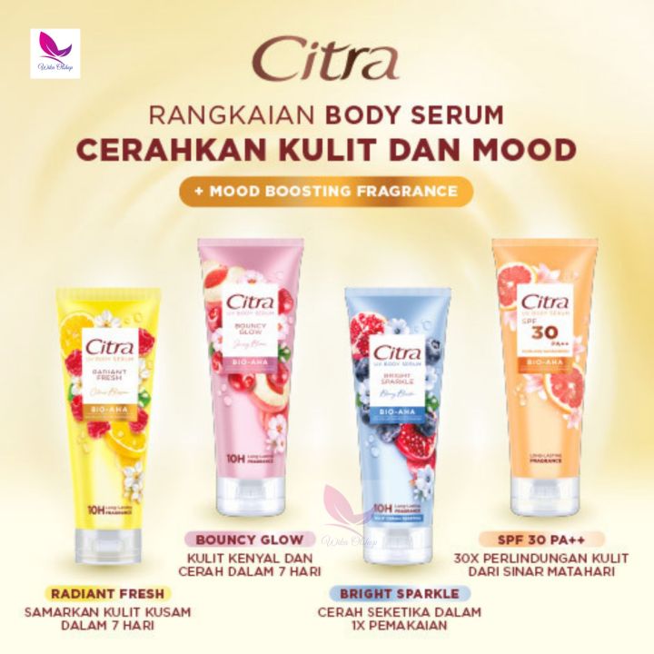 Citra Natural Booster Body Serum UV Protect Glow SPF 20 PA++ 180ml/100ml | Lazada Indonesia