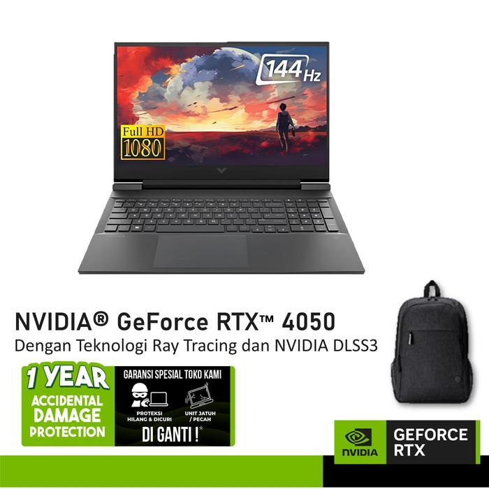 HP Victus 15 FA2717TX GeForce RTX 4050 - I5 13420H 16GB 512GB 15.6FHD 144HZ - RAM 16GB, TANPA ANTIGORES | Lazada Indonesia