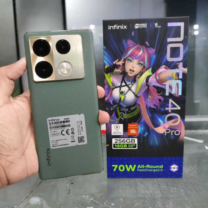Infinix Note 40 Pro 4G | 5G Ram 8GB Rom 256GB Second Original | Lazada Indonesia