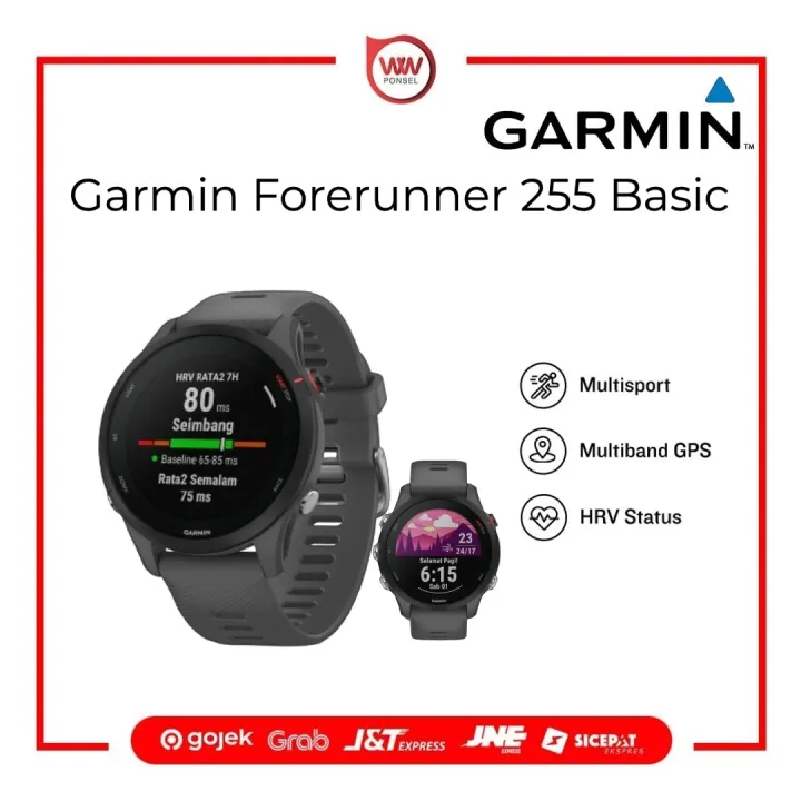 Watch Garmin Forerunner 255 Basic Garansi Resmi | Lazada Indonesia