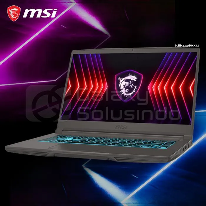 MSI THIN 15 B13UC 1464ID RTX3050 Intel Core i5-13420H 512GB SSD 8GB RAM Notebook Laptop Gaming | Lazada Indonesia