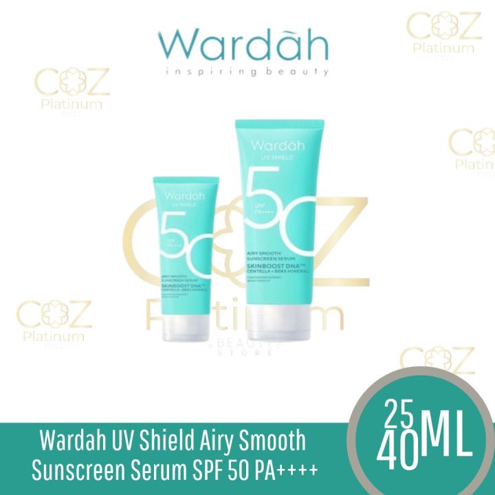 Wardah UV Shield Airy Smooth Sunscreen Serum SPF 50 PA++++ -