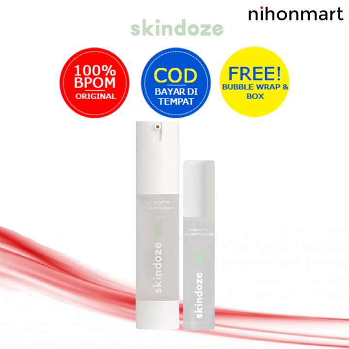 Skindoze Glow Get It Brightening Serum | Lazada Indonesia