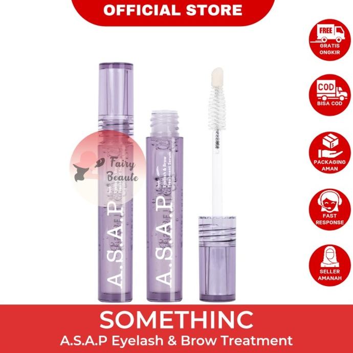 Sale!!! Somethinc Asap Eyelash & Brow Treatment Serum Serum Bulu Mata Dan Alis - Paling Dicari