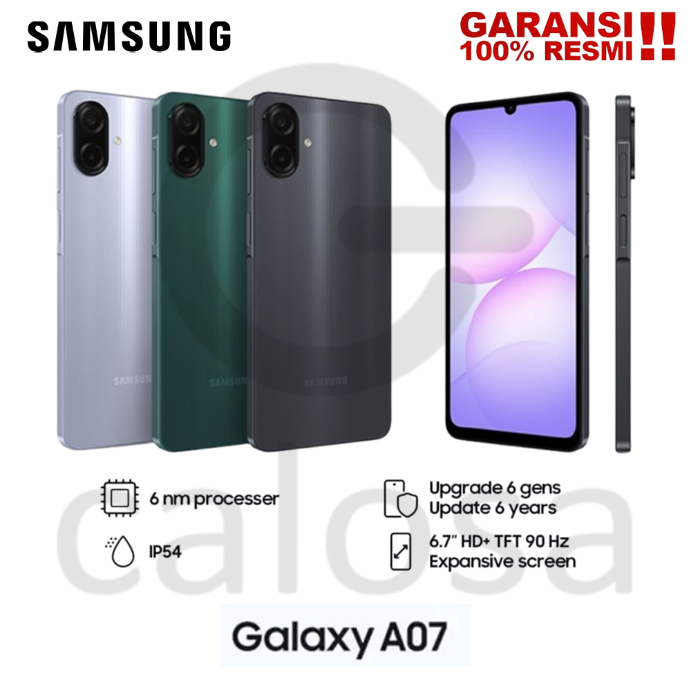 Samsung Galaxy A07 4/64GB 4/128GB HD+ 6.7" Exynos 1330 Helio G99
