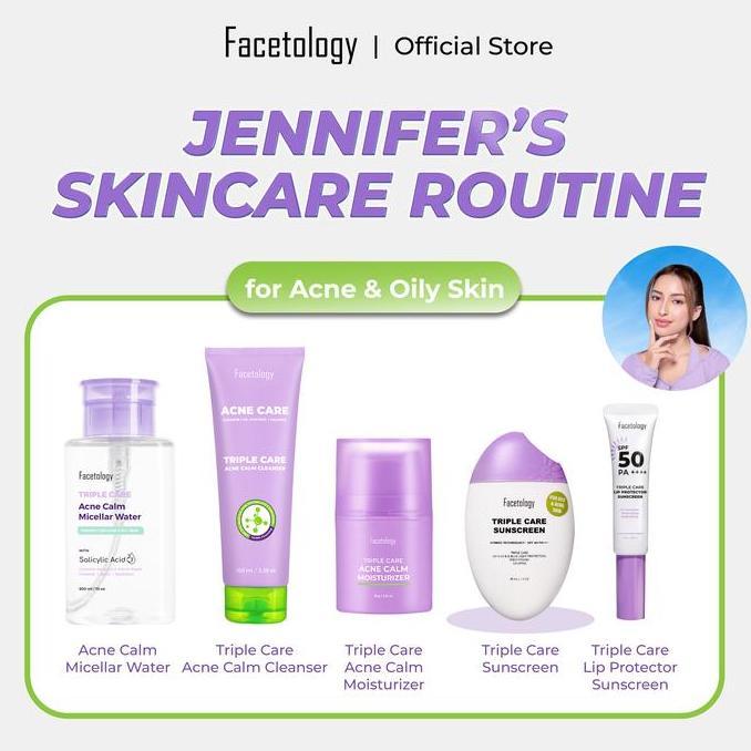 Spajimanliee - Facetology Triple Care The Acne & Oily Sunscreen Bundling Series