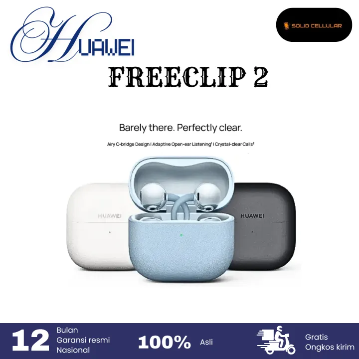 HUAWEI FREECLIP 2 GARANSI RESMI | Lazada Indonesia