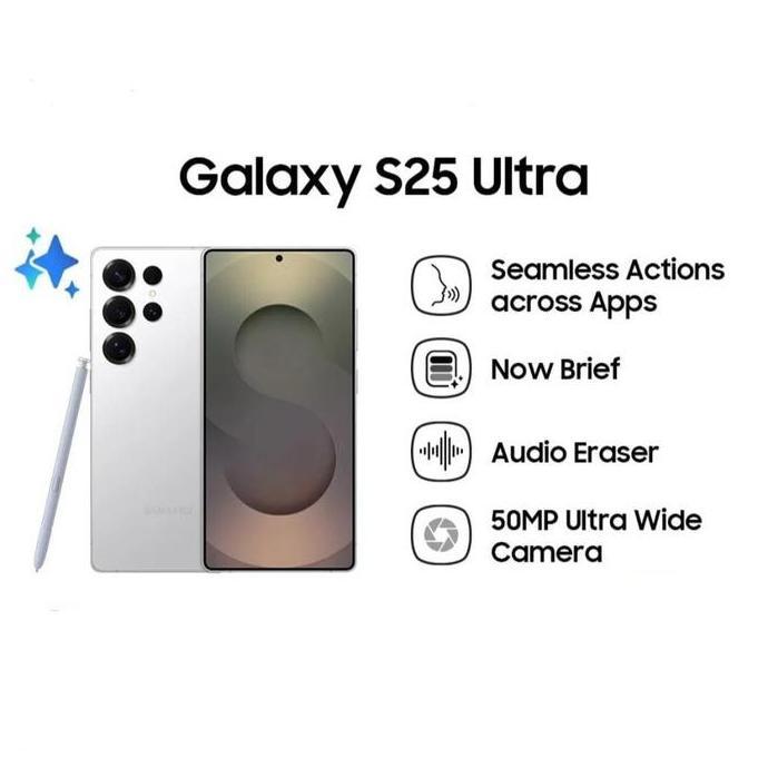 Samsung Galaxy S25 Ultra 12/256 12/512 12/1 TB Garansi Resmi SEIN