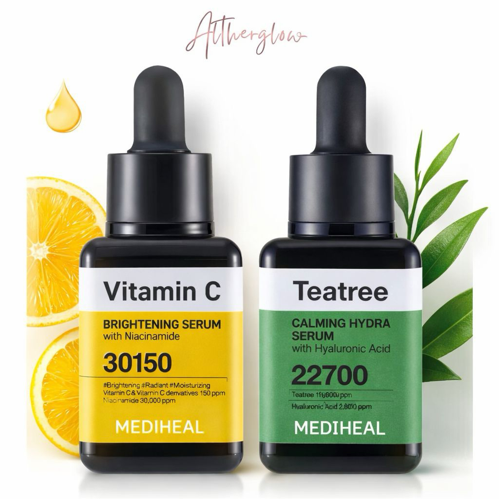Jual Mediheal Vitamin C Brightening Serum with Niacinamide 40ml / Mediheal Tea Tree serum | Shopee Indonesia