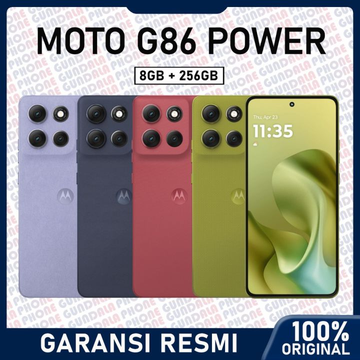 Motorola Moto G86 Power 5G 8/256GB - Garansi resmi | Lazada Indonesia