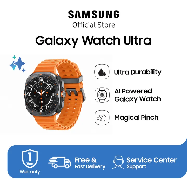 Samsung Galaxy Watch Ultra - Smartwatch AI, Prosesor 3nm, Ultra Durability, Dual GPS System | Lazada Indonesia