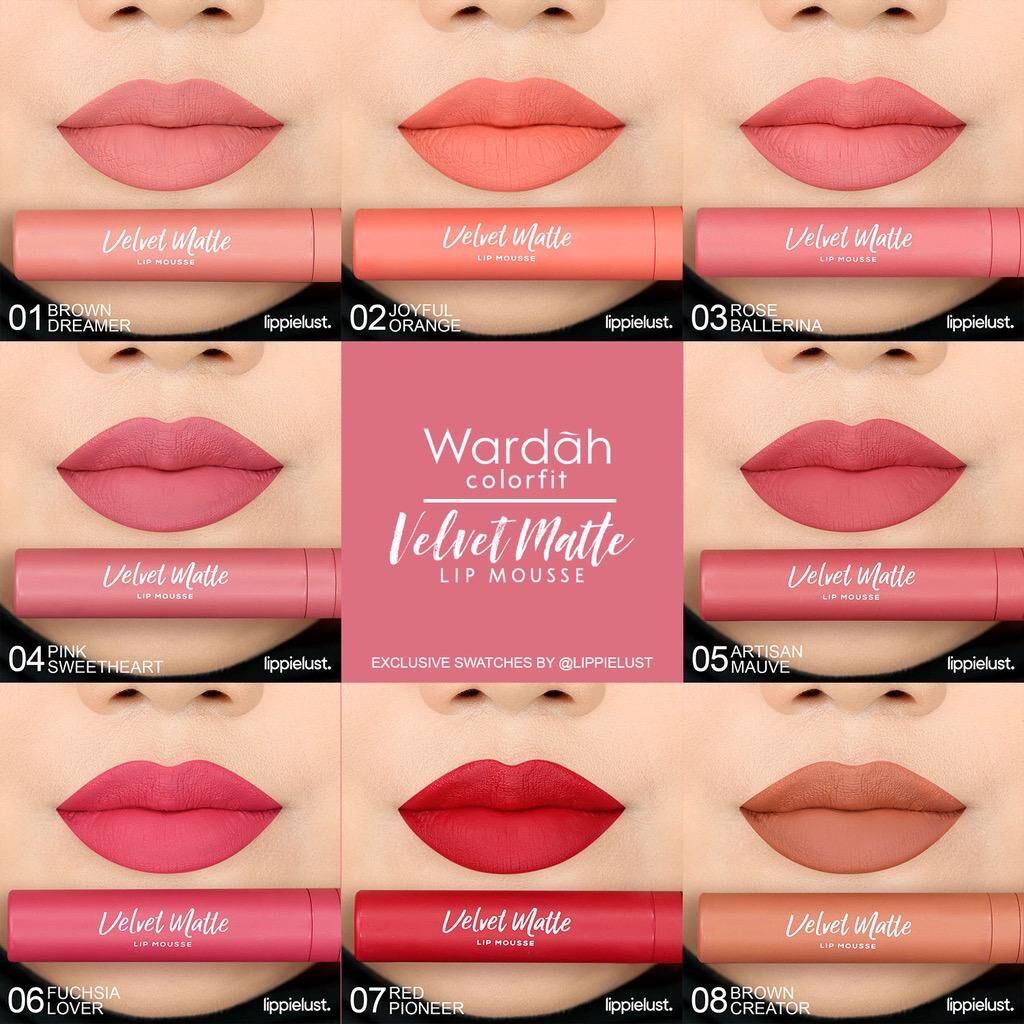 Wardah Colorfit Velvet Matte Lip Mousse