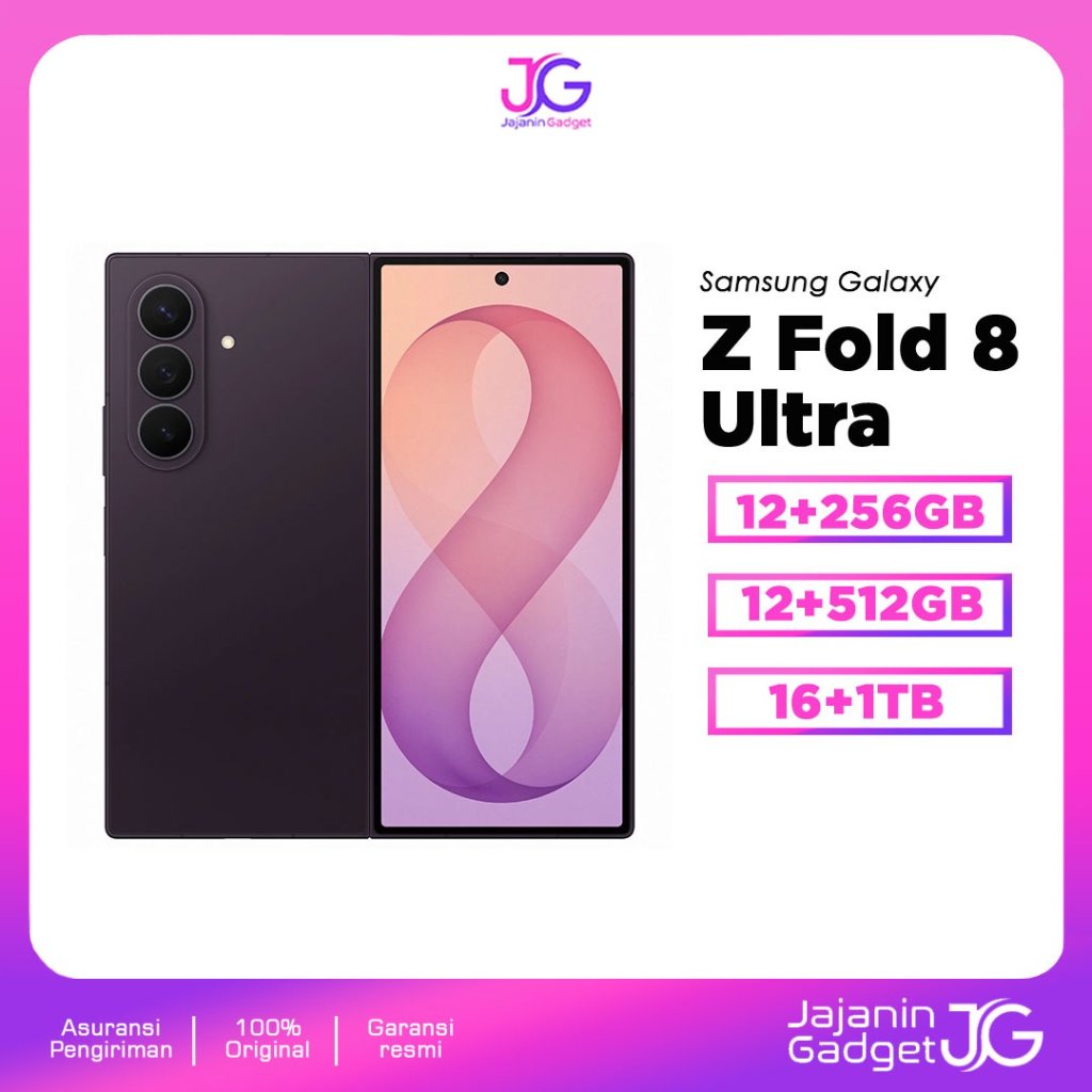 Samsung Galaxy Z Fold 8 Ultra 12/256GB 12/512GB Garansi Resmi Indonesia