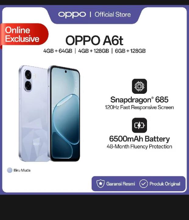 OPPO A6T 4/64 GB | Lazada Indonesia