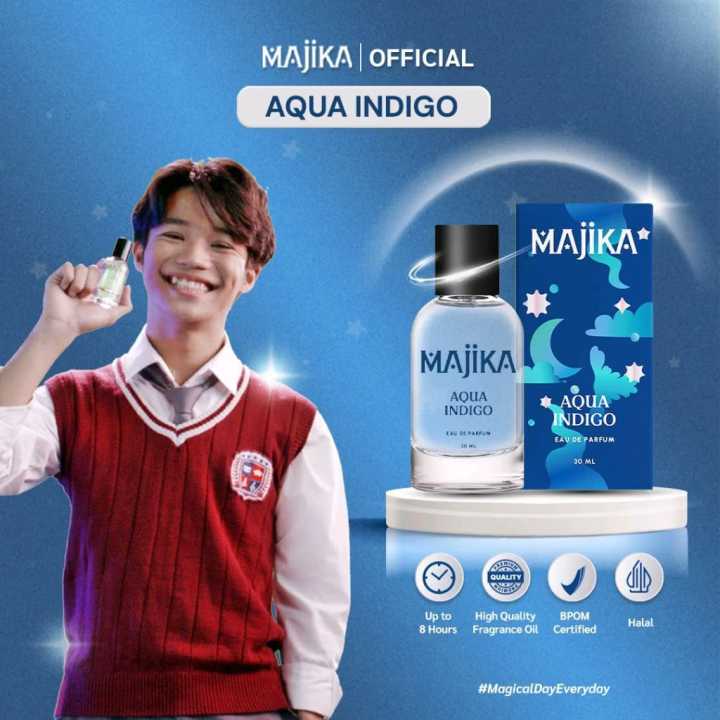 MAJIKA Aqua Indigo Eau De Parfum 30ml | Lazada Indonesia