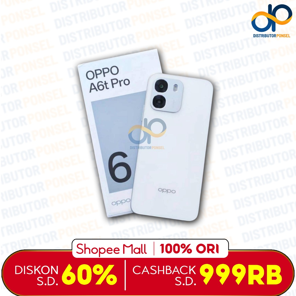 Oppo A6t Pro 8/128GB A6 t Garansi Resmi Not Oppo A6 A60 A5