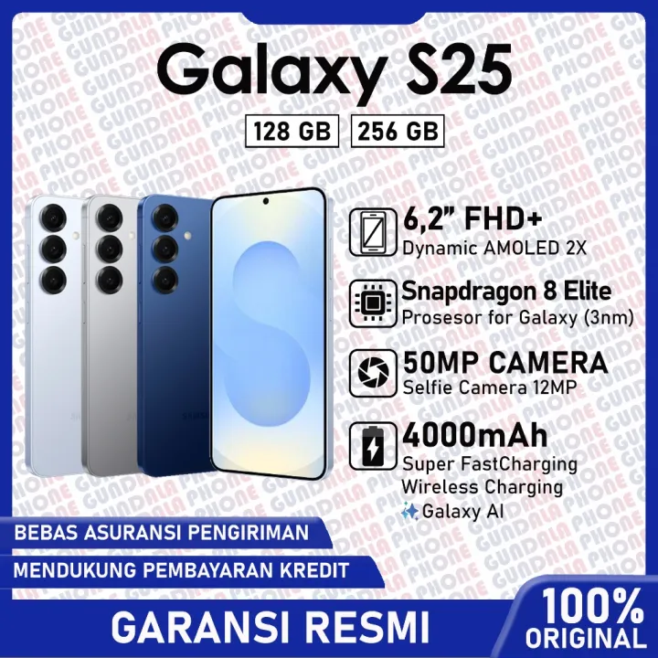 Samsung Galaxy S25 256GB 512GB Galaxy AI - Garansi resmi | Lazada Indonesia
