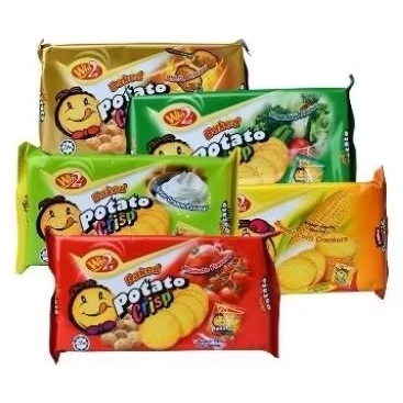 Jual WIN2 BAKED POTATO CRIPS 120GR/75GR WIN2 POTATO BBQ WIN WIN POTATO VEGETABLE SEAFOOD | Shopee Indonesia