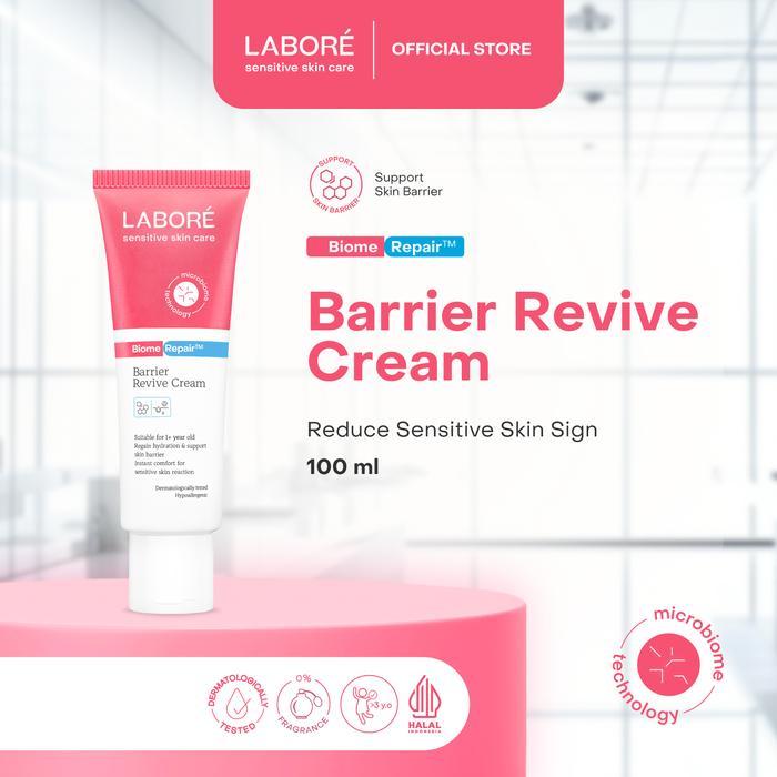 [Top Creator's Pick] Labore BiomeRepair Barrier Revive Cream Full Size 50ml 100ml- Moisturizer dan