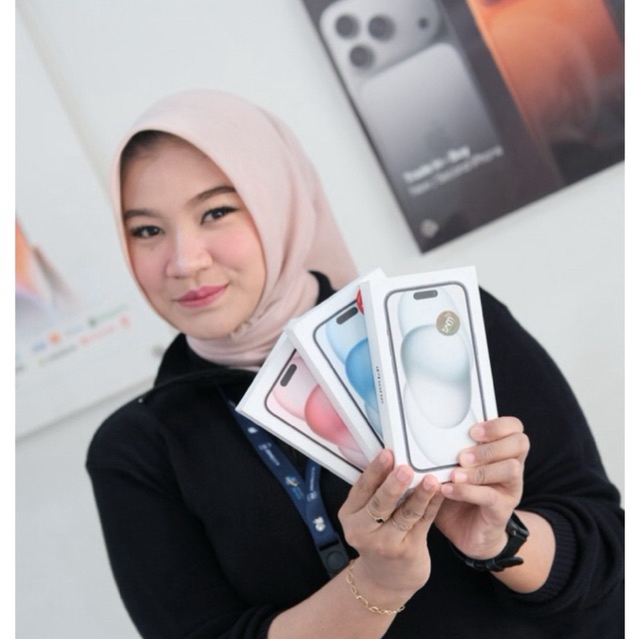 New iPhone 15 128GB Garansi Resmi Indonesia
