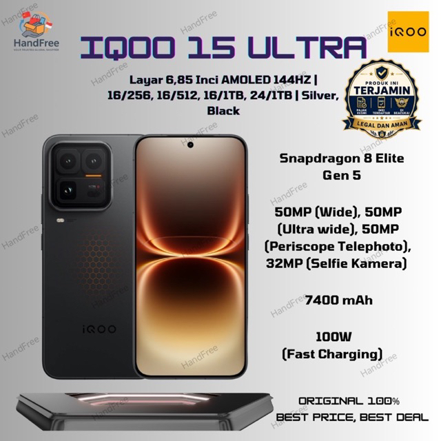 Jual IQOO 15 ULTRA | Shopee Indonesia