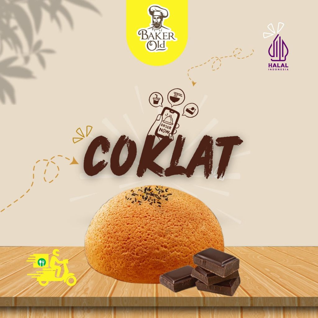 Jual ROTI BUN BAKEROLD (RASA COKELAT) | Shopee Indonesia