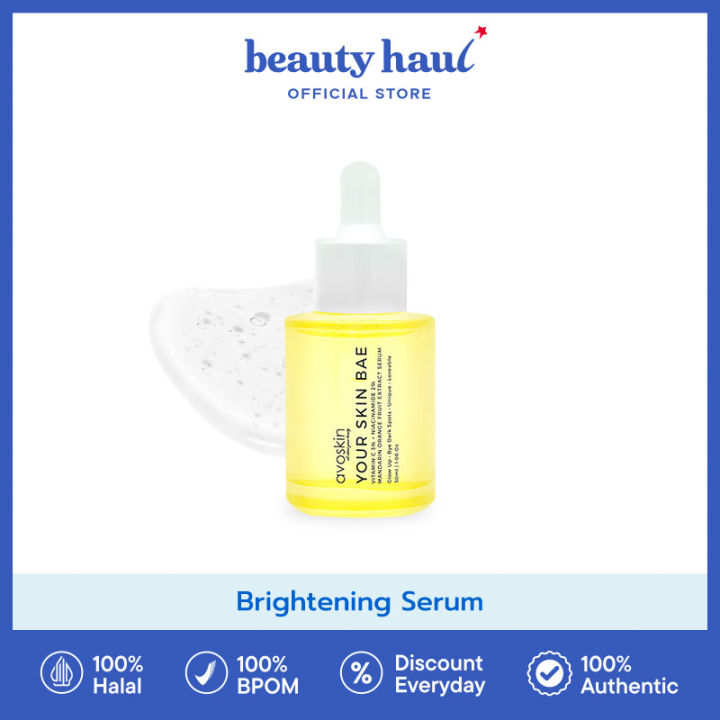 AVOSKIN YOUR SKIN BAE SERIES Vitamin C 3% + Niacinamide 2% Mandarin Orange Fruit Exctract Serum