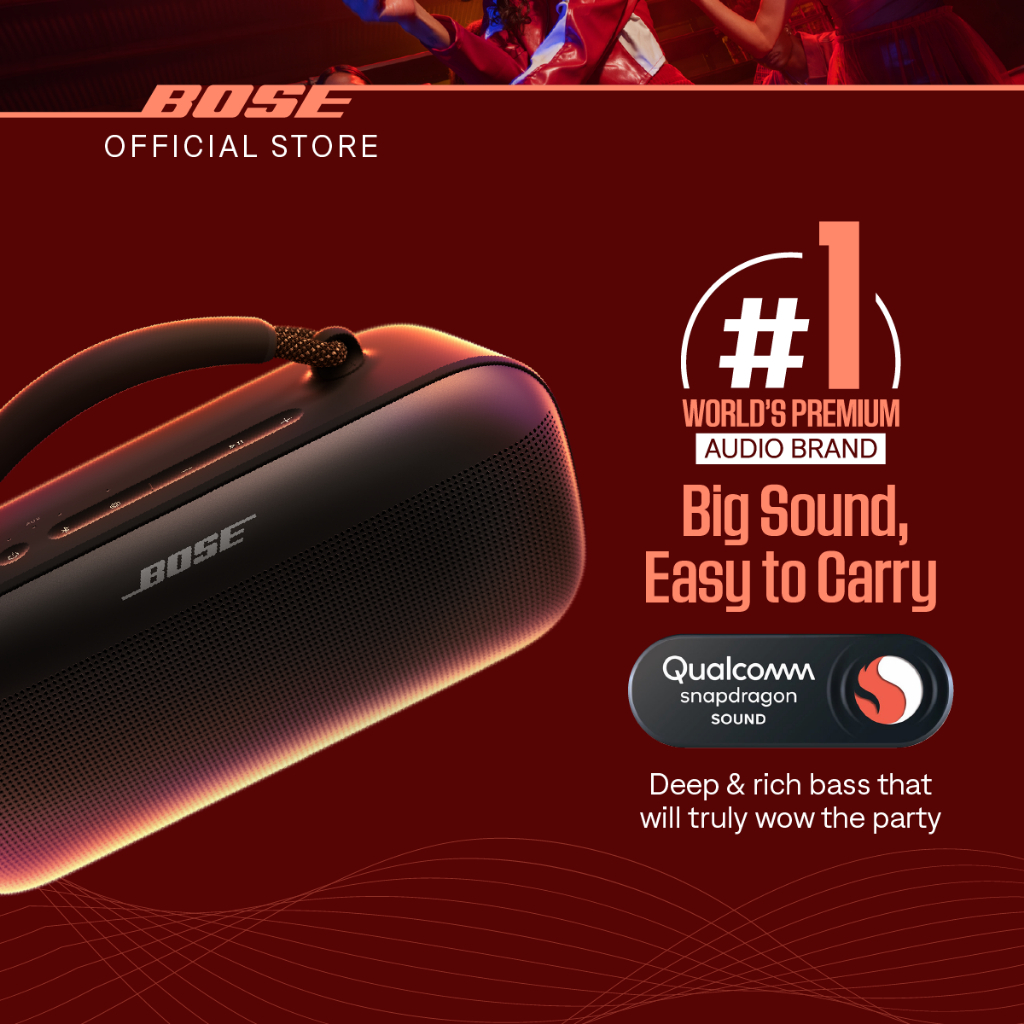Jual Bose SoundLink Max Portable Wireless Bluetooth Speaker | Shopee Indonesia