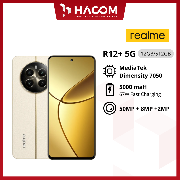REALME 12+ 5G 12/512 GARANSI RESMI | Lazada Indonesia