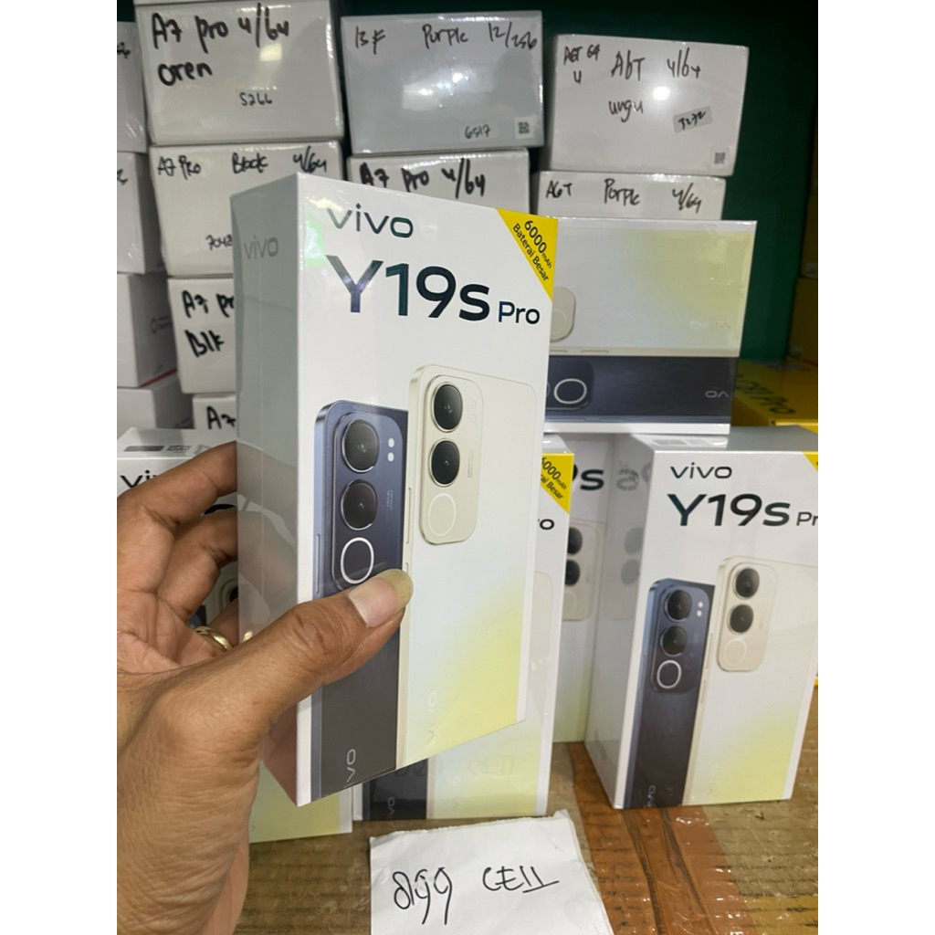 VIVO Y19S PRO 4/128GB GARANSI RESMI