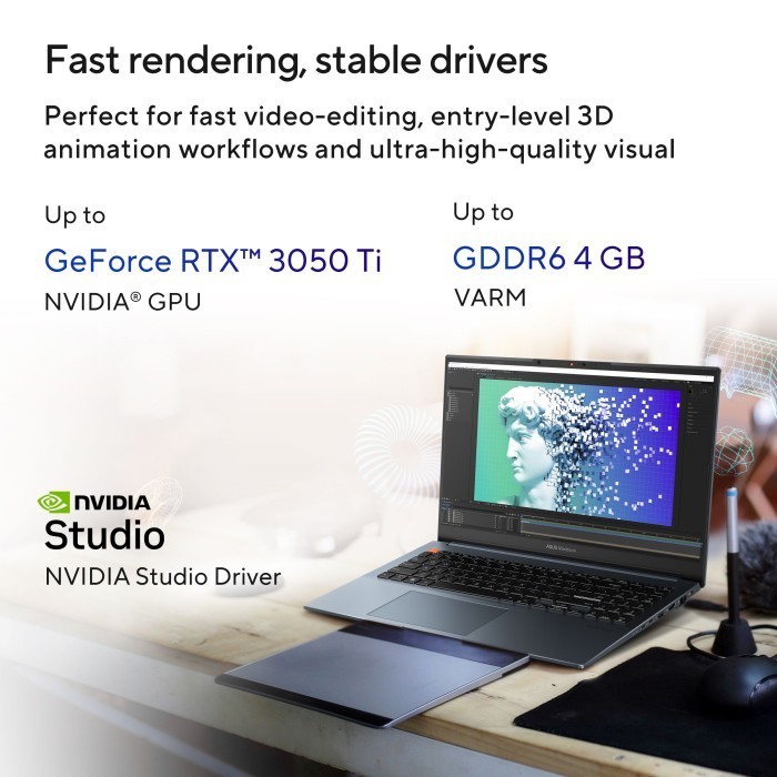Asus Vivobook Pro 15 Oled K6502Zc-Oleds552 - Cool Silver