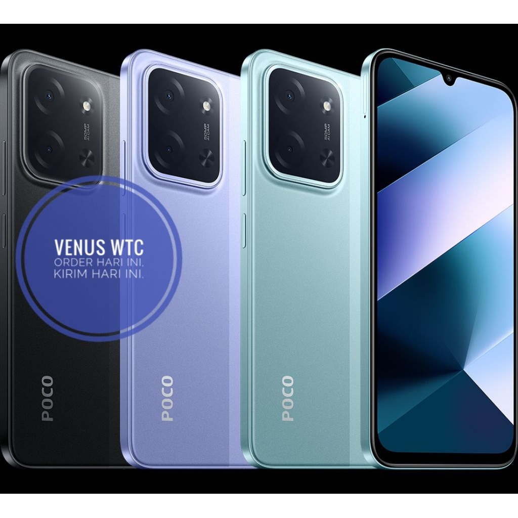 Poco C85 6/128 8/256 C75 6/128 8/256 garansi resmi no repack
