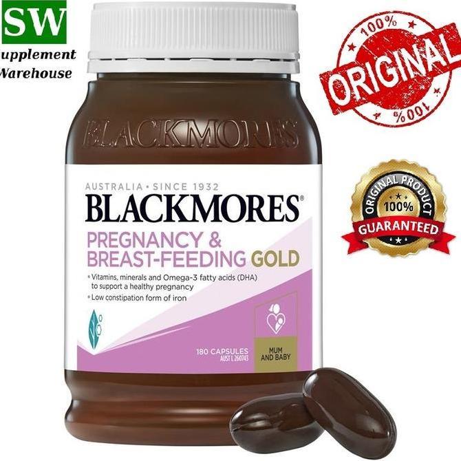 nevasadah9 - blackmores pregnancy breast-feeding gold - 18 caps