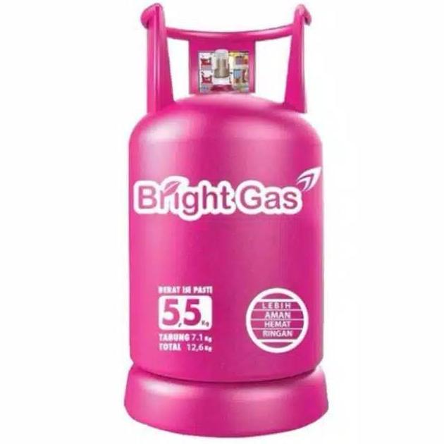 tabung gas bright gas isi 5.5kg