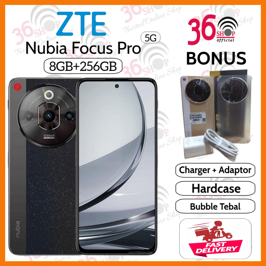 Jual ZTE Nubia Focus Pro 5G NFC 8GB+256GB Garansi Resmi 1 Tahun | Shopee Indonesia