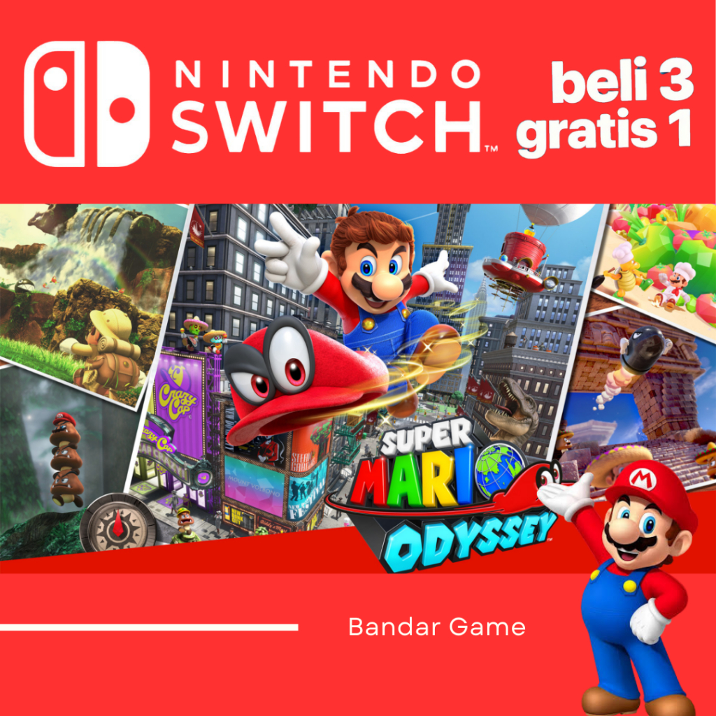Jual Super Mario Odyssey - Nintendo Switch (digital game) | Shopee Indonesia