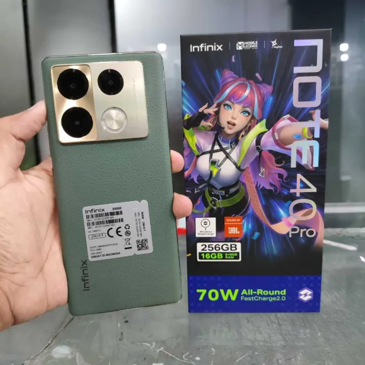 Infinix Note 40 Pro 4G | 5G Ram 8GB Rom 256GB Second Original | Lazada Indonesia